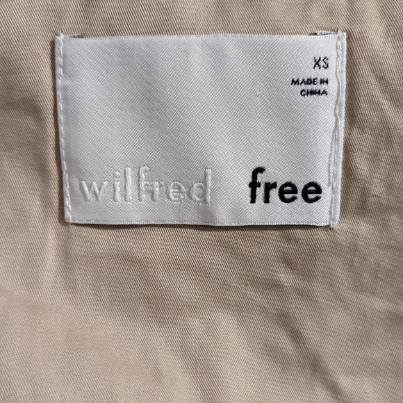 Teddy Bomber Jacket, Wilfred Free, Beige, Small - Picture 5 of 7